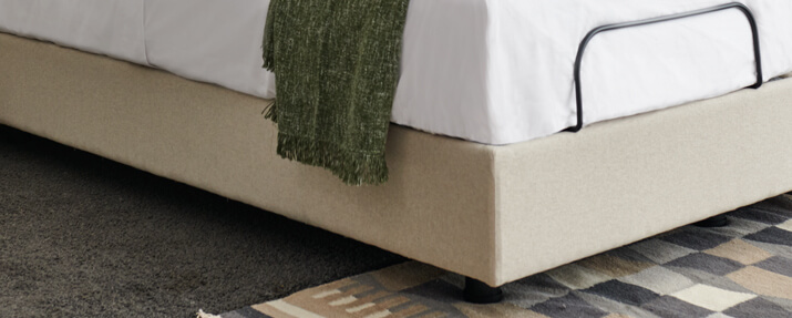 Argos premium base de cama articulada detalhe